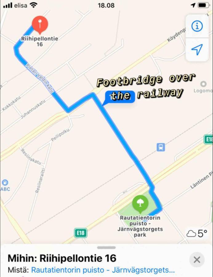 Puutaloyksioe 1 Km Turun Rautatieasemalta Apartment Turku Ngoại thất bức ảnh